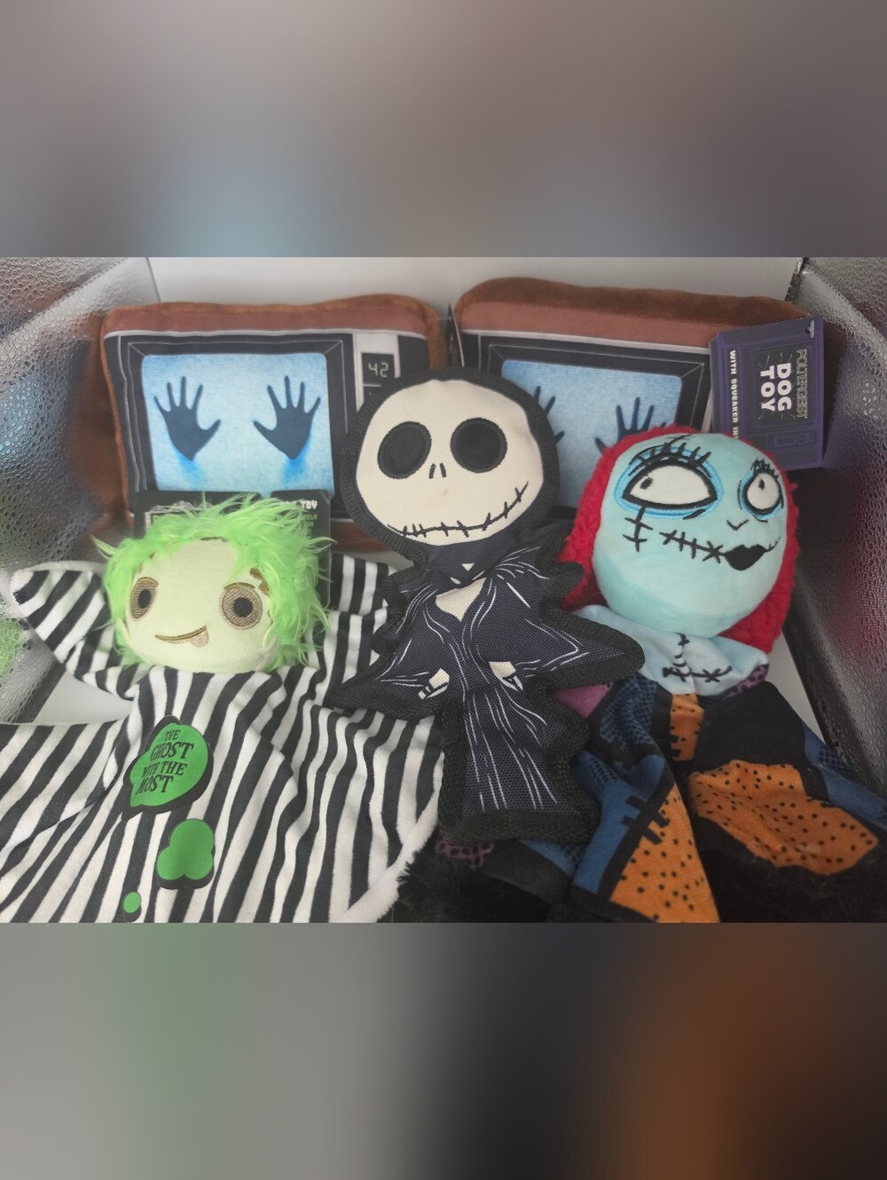 Movie Dog Toy Collection – Poltergeist, Beetlejuice & Nightmare Before Christmas